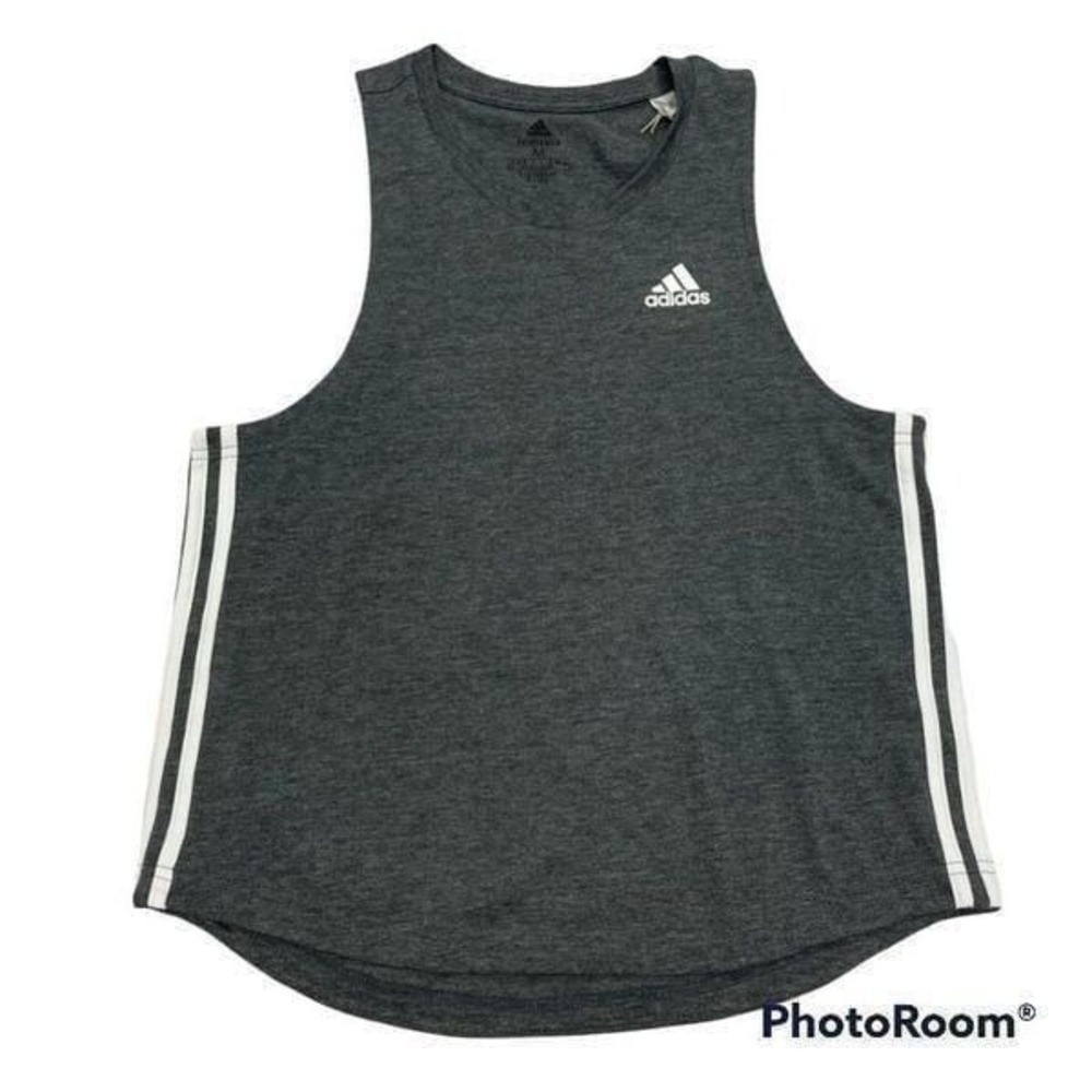 Primegreen Aeroready Training Tank Top Grey/White Size XXL